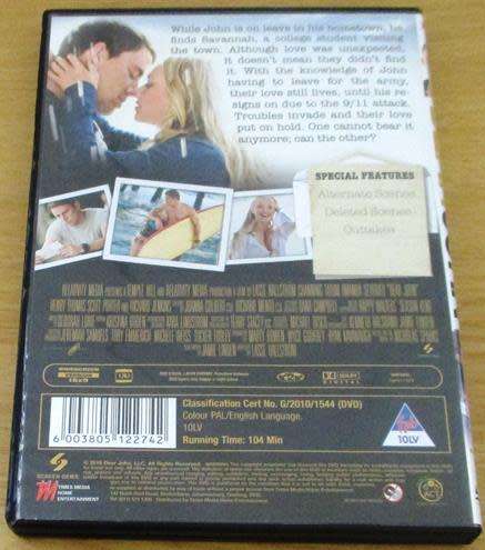Cult Film: Dear John DVD Channing Tatum [BBOX 13]