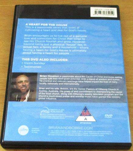 BRIAN HOUSTON A Heart for the House HILLSONG DVD [BBOX 13]