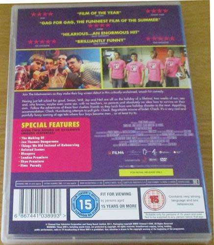 Cult Film: The Inbetweeners Movie DVD [BBOX 13]