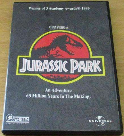 Cult Film: Jurassic Park DVD [BBOX 13]