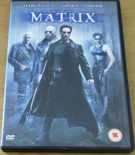 Cult Film: Matrix DVD Keanu Reeves Laurence Fishburne [BBOX 13]