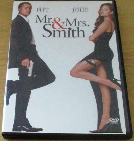 Cult Film: Mr. & Mrs. Smith DVD Brad Pitt Angelina Jolie [BBOX 13]