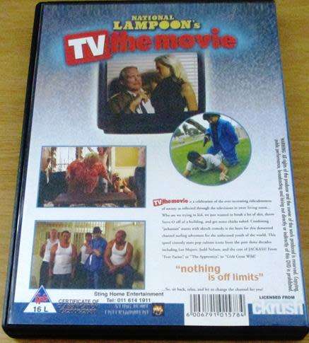 Cult Film: National Lampoon`s TV The Movie DVD [BBOX 13]