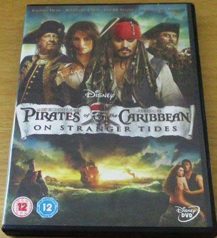 Cult Film: Pirates of the Caribbean On Stranger Tides DVD [BBOX 13]