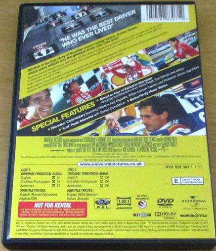 Cult Film: Senna 2xDVD BBOX 14]