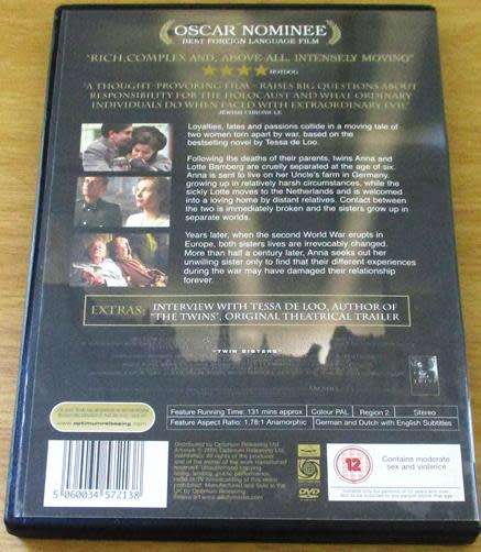Cult Film: Twin Sisters DVD  [BBOX 14]