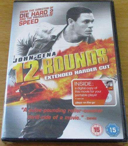 Cult Film: 12 Rounds DVD John Cena [BBOX 14]
