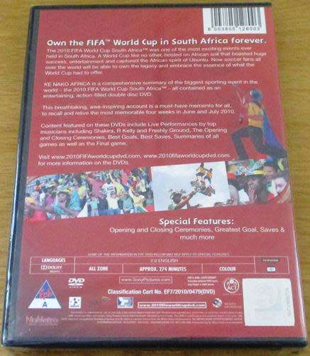 Cult Film: 2010 Fifa World Cup South Africa [BBOX 14]