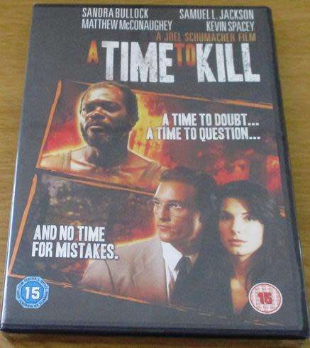 Cult Film: Time to Kill DVD Sandra Bullock Samuel L Jackson Matthew McConaughey [BBOX 14]