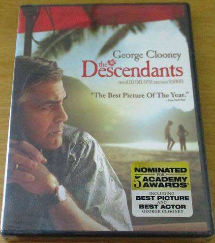 Cult Film: The Descendants DVD George Clooney  [BBOX 14]