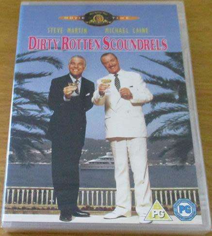 Cult Film: Dirty Rotten Scoundrels DVD Michael Caine Steve Martin  [BBOX 14]