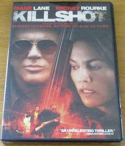 Cult Film: The Killshot DVD Diane Lane Mickey Rourke [BBOX 14]