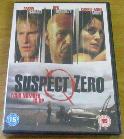 Cult Film: Suspect Zero DVD Aaron Eckhart [BBOX 14]