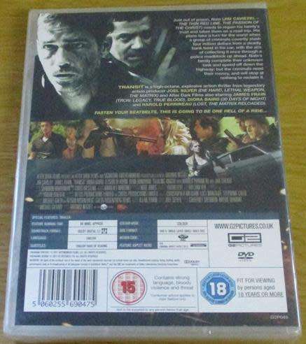 Cult Film: Transit DVD Jim Caviezel [BBOX 14]