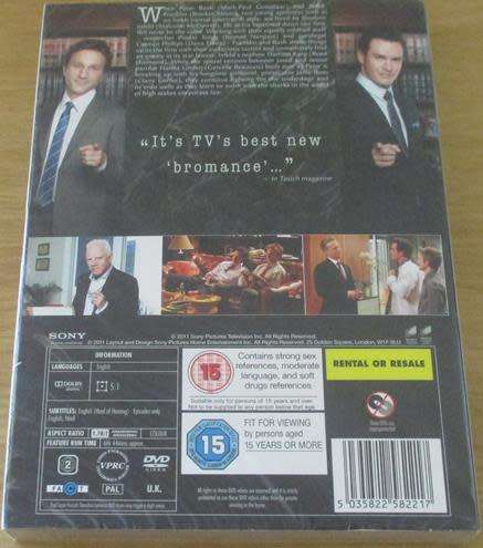 Franklin & Bash The Complete First Season DVDs [BBOX 15]