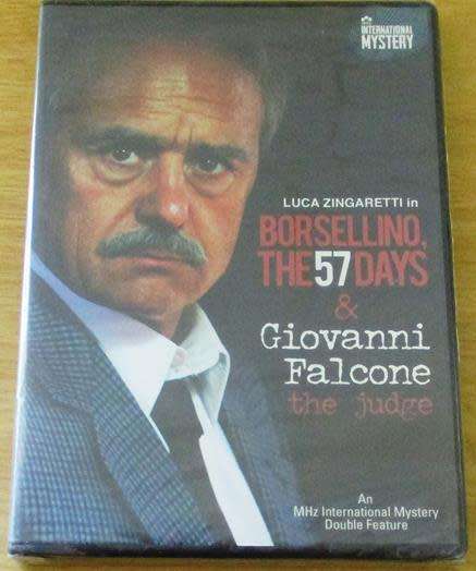 Borsellino, the 57 Days & Giovanna Falcone The Judge DVDs [BBOX 15] Italian with English Subtitles