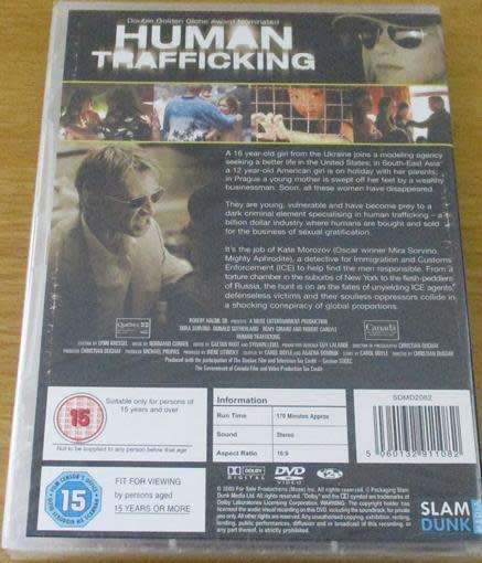 Human Trafficking The Complete Mini-Series DVD [BBOX 15]