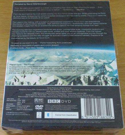 Planet Earth as you`ve never seen before The Complete Series BBC DVD [BBOX 15] 11 hours!
