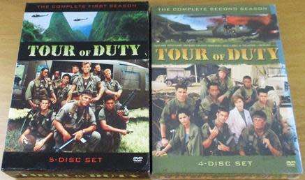 Tour of Duty The Complete First and Second Season DVD Vietnam War [BBOX 15]