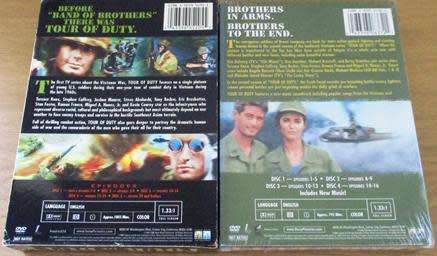 Tour of Duty The Complete First and Second Season DVD Vietnam War [BBOX 15]