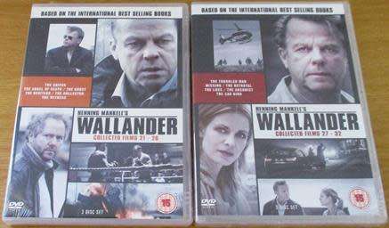 Henning Mankell`s Wallander Collected Films 21-32 + 2 DVD Crime Inspector BBC  [BBOX 11]