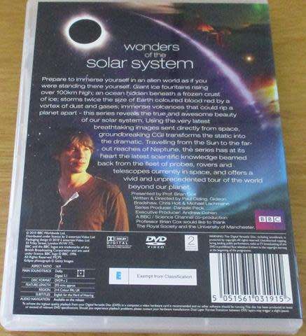 Wonders of the Solar System BBC DVD [BBOX 11]