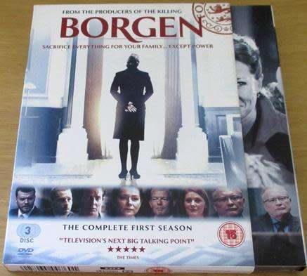 Borgen The Complete First Season DVD [BBOX 11] Danish with English Subtitles
