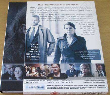 Borgen The Complete First Season DVD [BBOX 11] Danish with English Subtitles