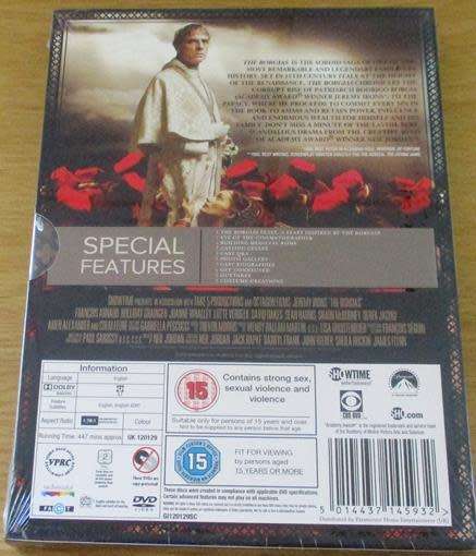 The Borgias The Original Crime Family The First Season DVD [BBOX 11]