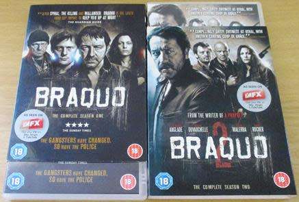 Braquo 3  The Complete Season 1 + 2 DVD Crime Investigation [BBOX 15] French with English Titles