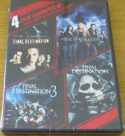 Final Destination 1 - 4  DVD [BBOX 11] Region 1