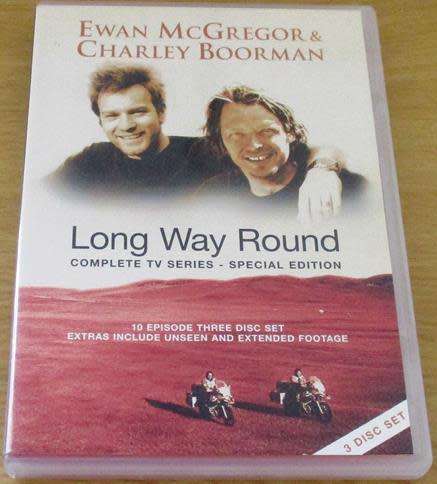 Long Way Round Complete TV Series DVD Ewan McGregor & Charley Boorman [BBOX 12]