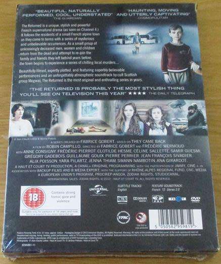 The Returned The Complete Season 1 DVD horror  [BBOX 12]