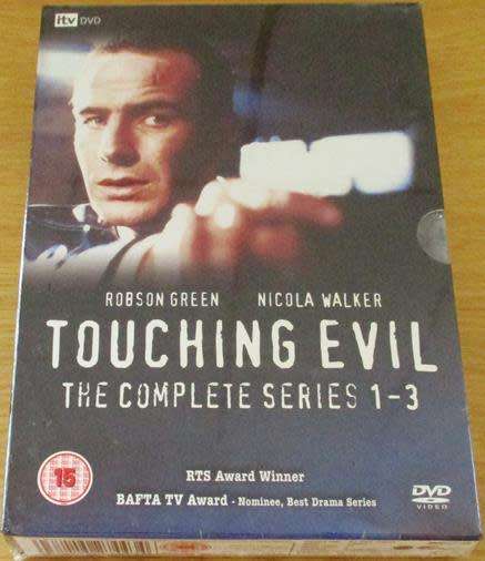 Touching Evil The Complete Series 1-3 BOX SET DVD Crime Thriller [BBOX 12]
