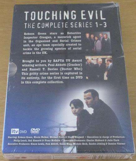 Touching Evil The Complete Series 1-3 BOX SET DVD Crime Thriller [BBOX 12]