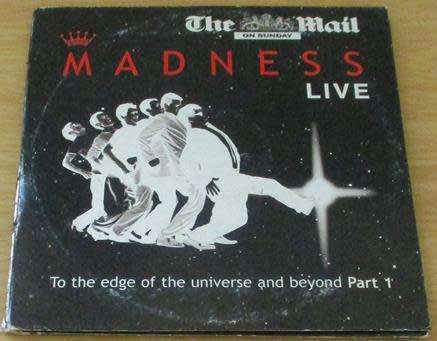 MADNESS Live To the Edge of the Universe and Beyond Part 1 CD The Mail [card sleeve box]