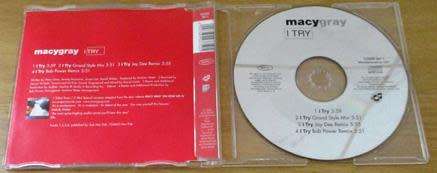 MACY GRAY I Try CD Single