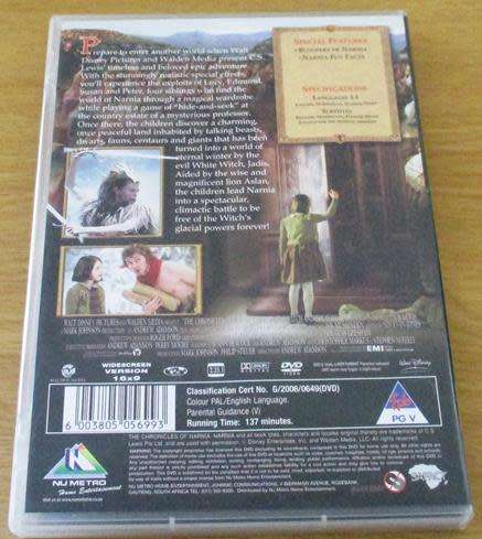 THE CHRONICLES OF NARNIA The Lion, The Witch and the Wardrobe  [DVD BBOX 1]