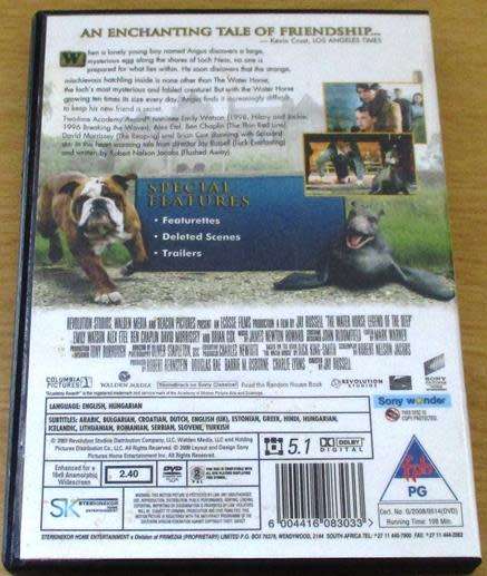 THE WATER HORSE Legend of the Deep DVD [DVD BBOX 2]