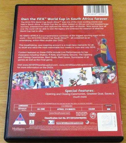 2010 FIFA WORLD CUP SOUTH AFRICA DVD  [DVD BBOX 2]