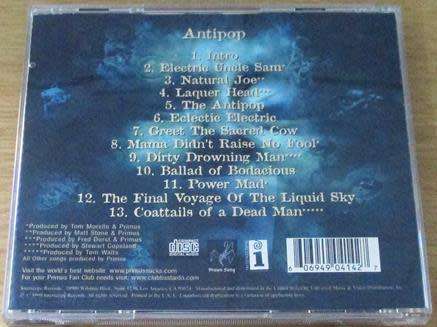 PRIMUS Antipop CD