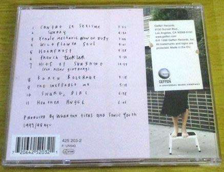 SONIC YOUTH A Thousand Leaves CD