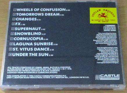 BLACK SABBATH Vol 4 CD