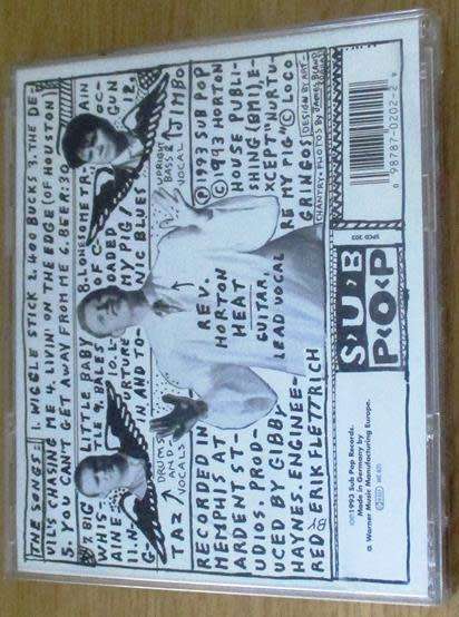 THE REVEREND HORTON HEAT The Full Custom Gospel Sounds of CD