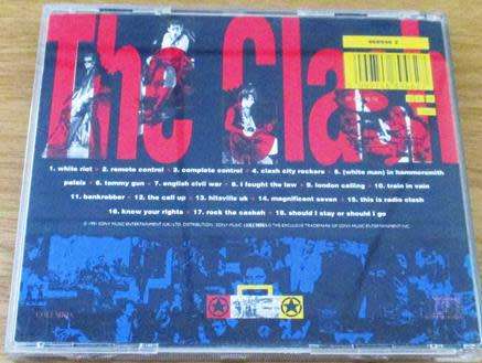 THE CLASH The Singles CD