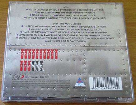 FOO FIGHTERS Greatest Hits CD+DVD