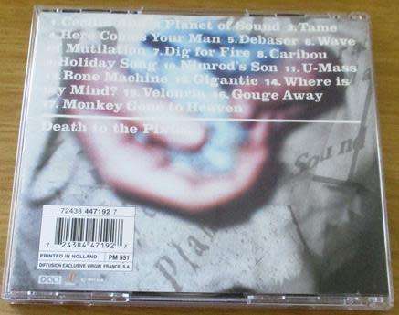 PIXIES Death to the Pixies CD