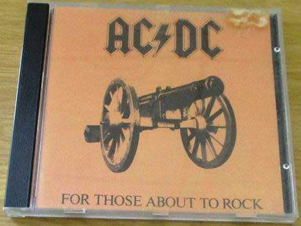 AC/DC For Those About to Rock We Salute You CD