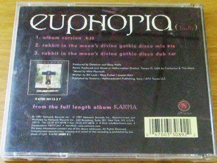 DELERIUM Euphoria Rabbit in the Moon Mix CD