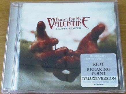 BULLET FOR MY VALENTINE Temper Temper Deluxe Edition CD